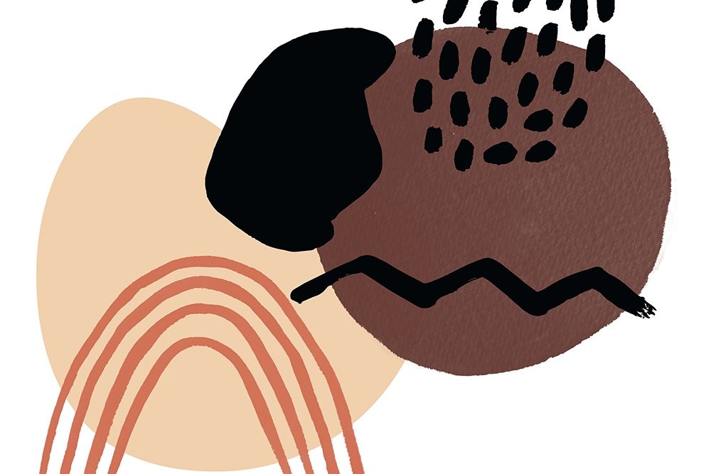 Minimalist Earthy Palette II art print by Irena Orlov for $57.95 CAD
