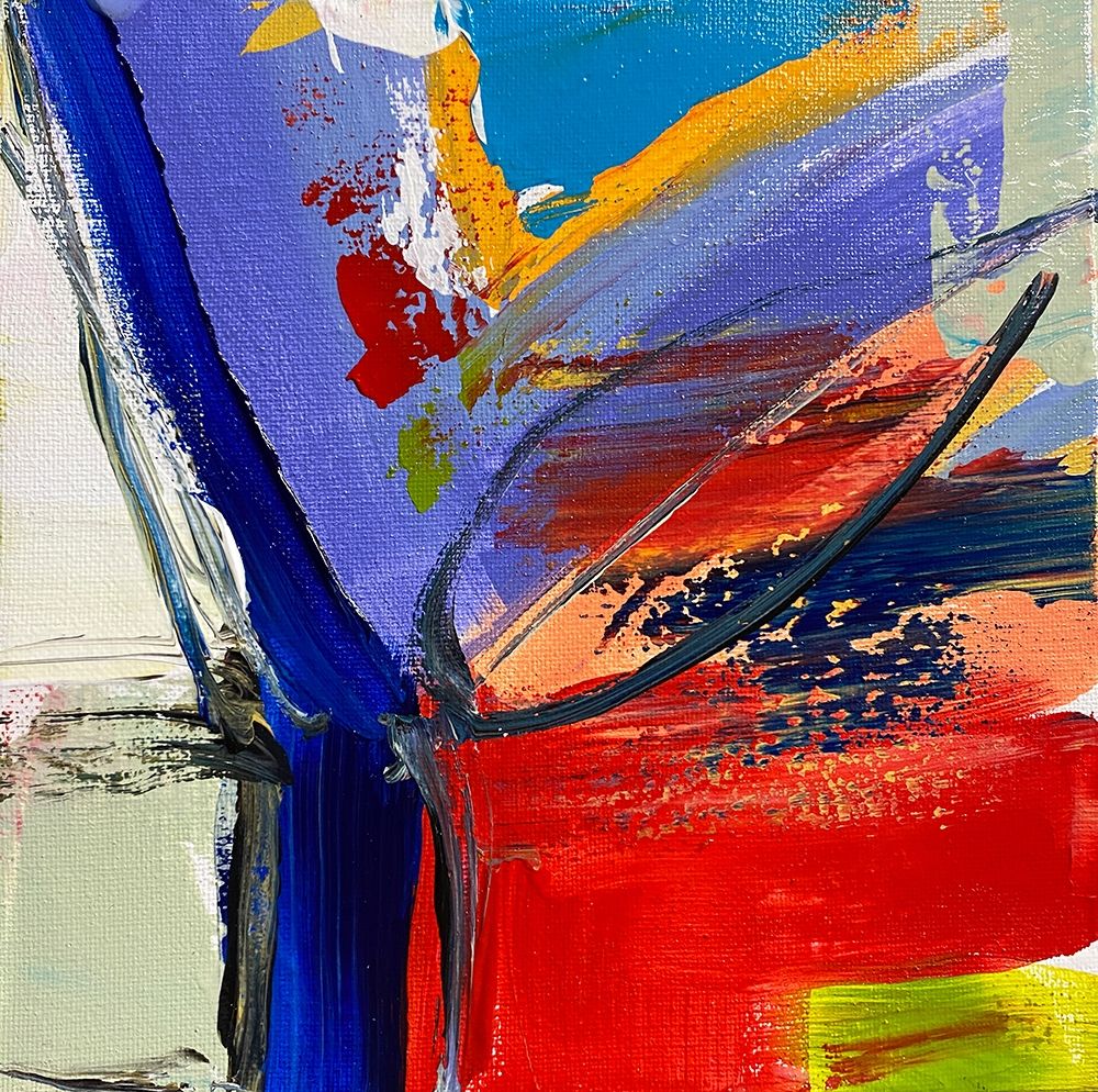 Joyful Modernist Abstraction IV art print by Irena Orlov for $57.95 CAD