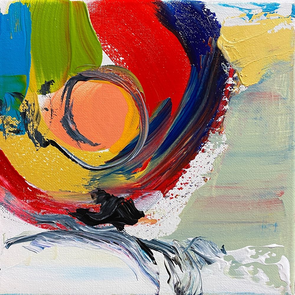 Joyful Modernist Abstraction VI art print by Irena Orlov for $57.95 CAD