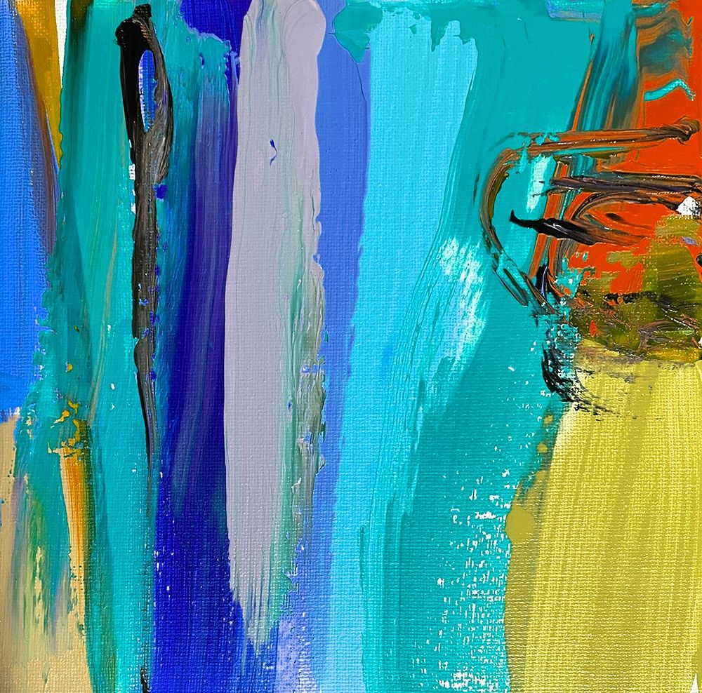 Joyful Modernist Abstraction VII art print by Irena Orlov for $57.95 CAD