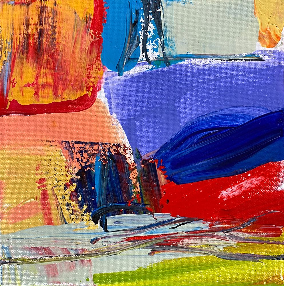 Joyful Modernist Abstraction VIII art print by Irena Orlov for $57.95 CAD