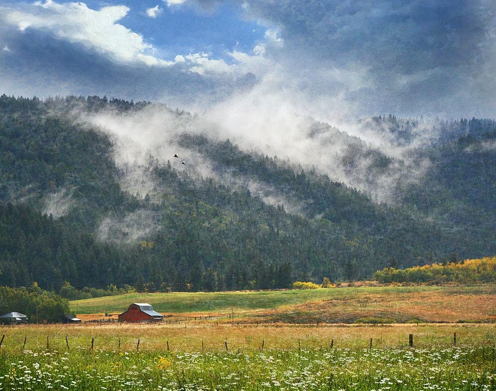 Clouds on the Mountain art print by Christopher Vest for $57.95 CAD