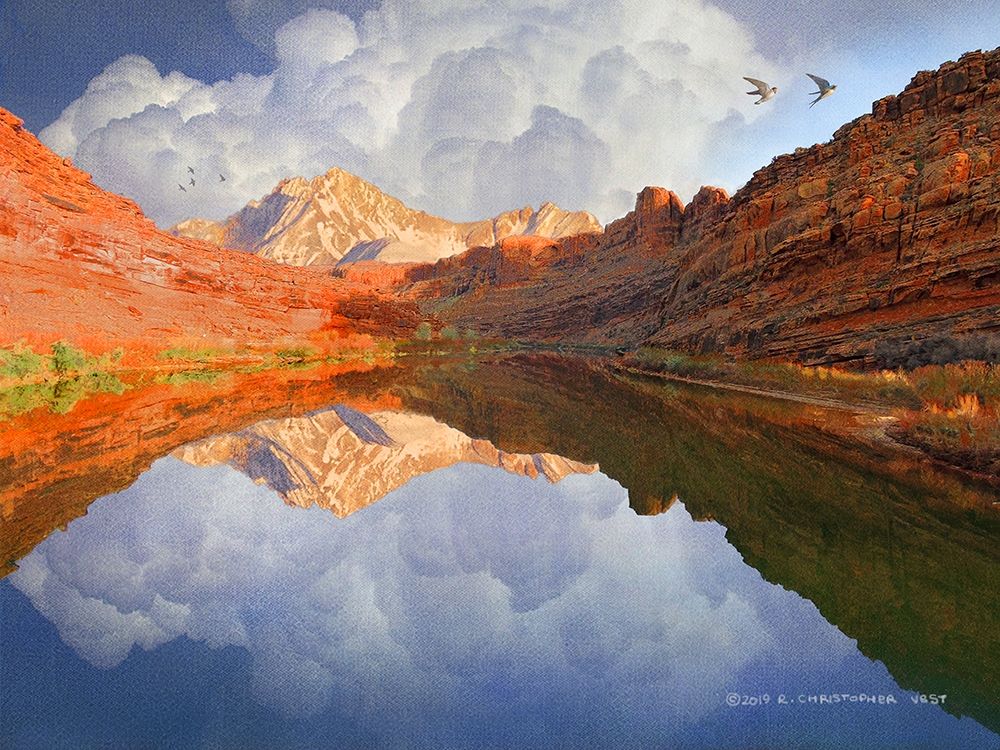 Colorado River art print by Christopher Vest for $57.95 CAD