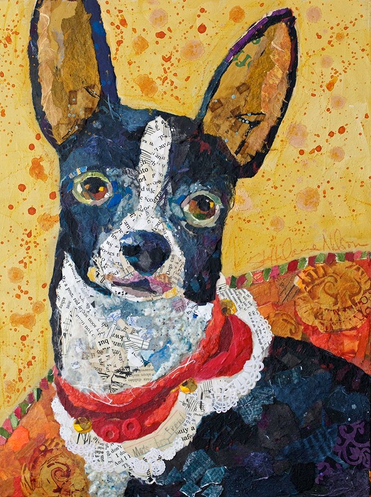 Sitting Pretty Chi-Hua-Hua art print by Elizabeth St Hilaire for $57.95 CAD