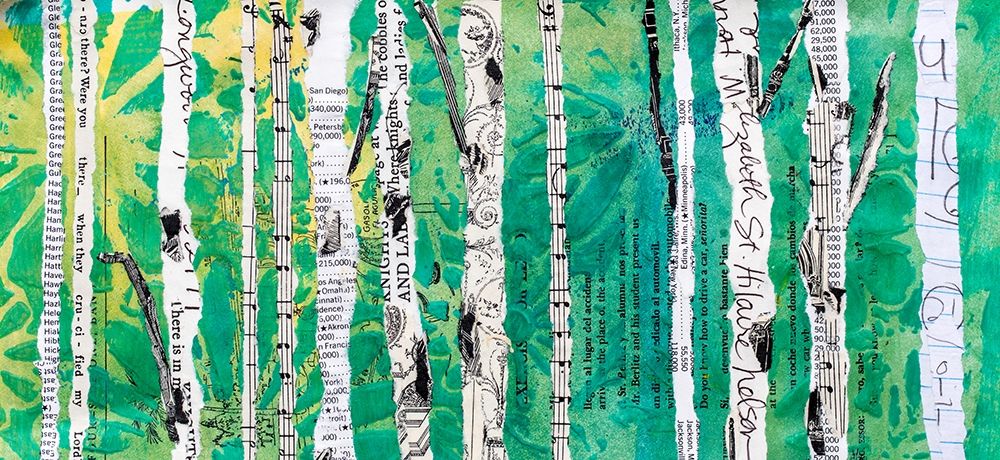 Birches Green art print by Elizabeth St Hilaire for $57.95 CAD
