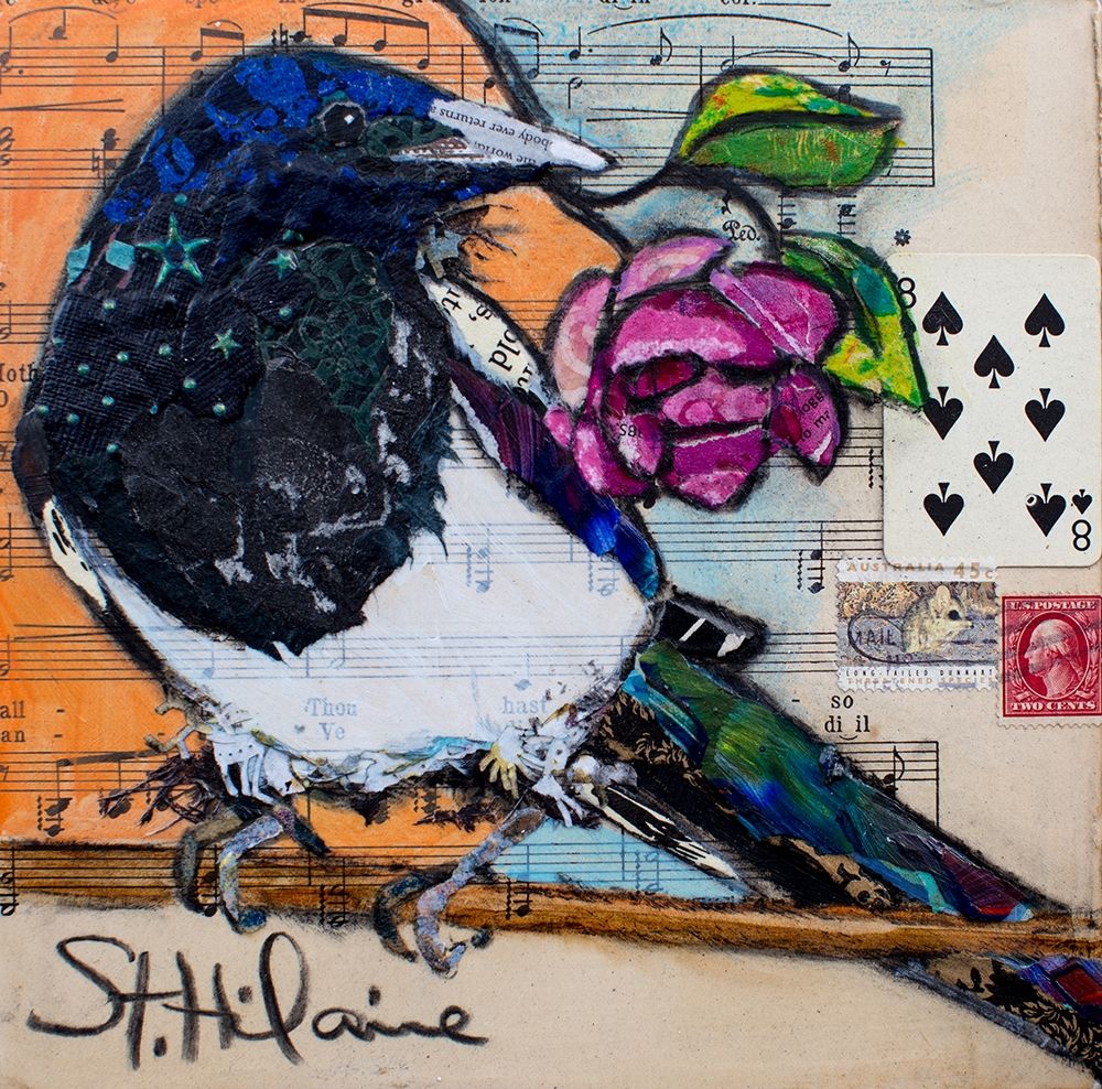 Magpie Music art print by Elizabeth St Hilaire for $57.95 CAD