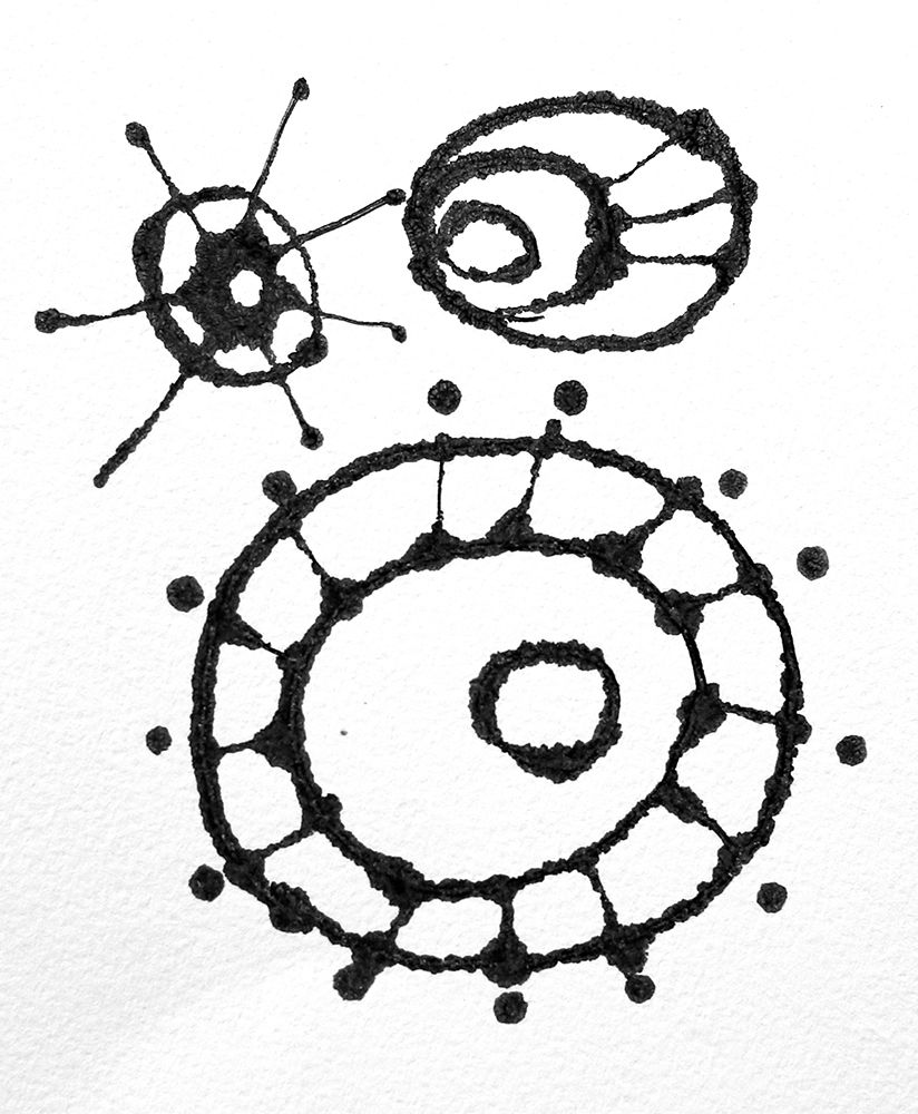 Swinging Circles art print by Elizabeth St Hilaire for $57.95 CAD