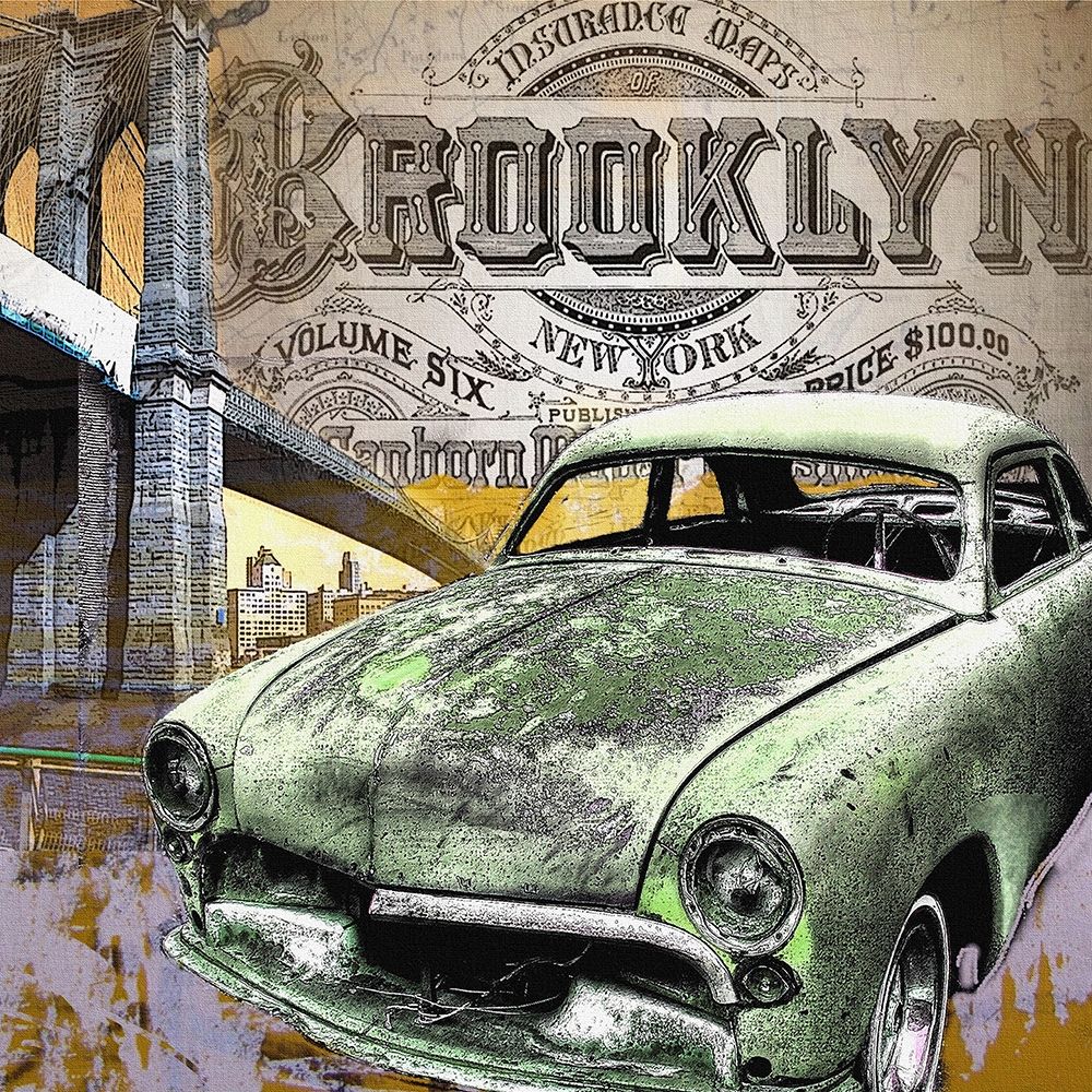 Brooklyn art print by Karen Smith for $57.95 CAD