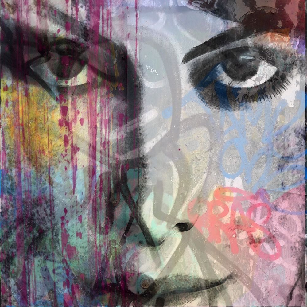 Facepaint I art print by Karen Smith for $57.95 CAD