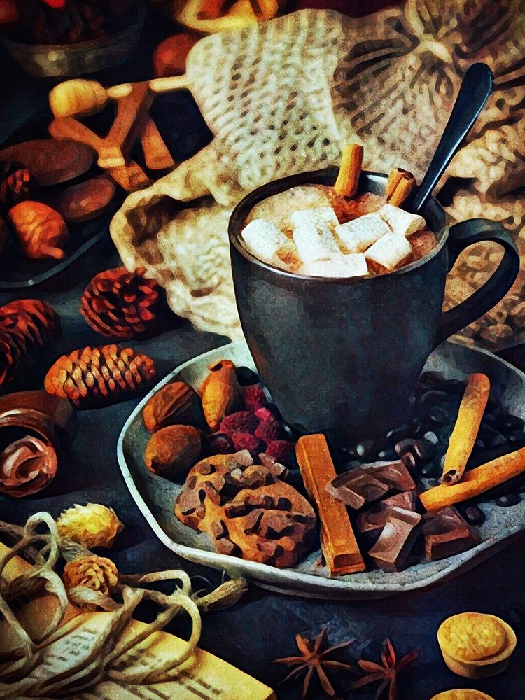 Chocolate Cocoa Craving art print by Ashley Aldridge for $57.95 CAD