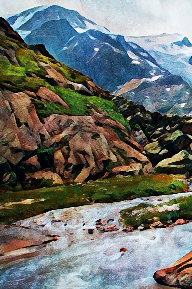 Susten Pass Worth Taking I art print by Ashley Aldridge for $57.95 CAD