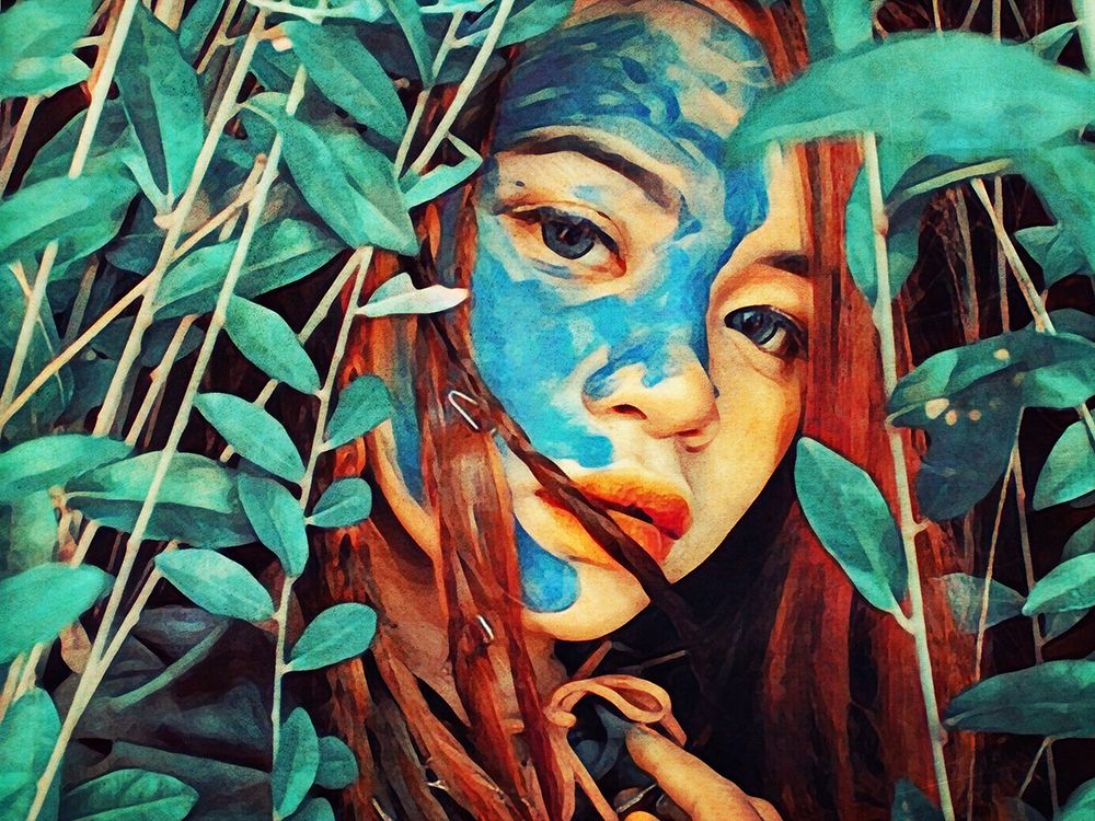 Tribal of Turquoise art print by Ashley Aldridge for $57.95 CAD
