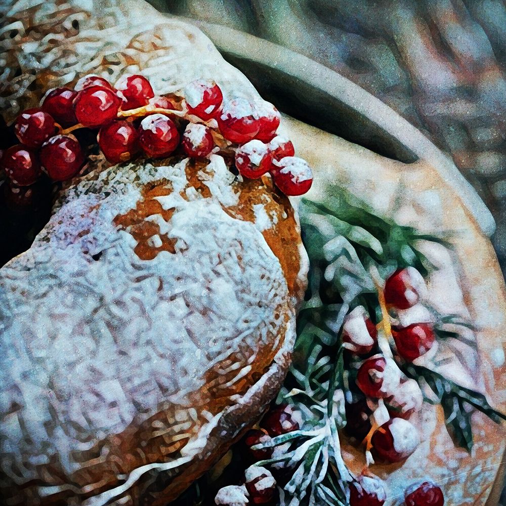 Berry Iced Bundt Cake art print by Ashley Aldridge for $57.95 CAD