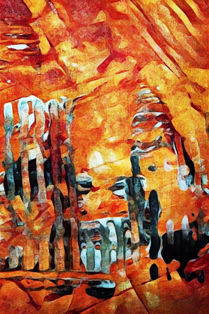 Sunburnt Abstract II art print by Ashley Aldridge for $57.95 CAD