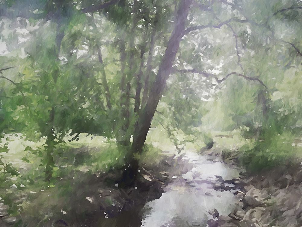 Shady Creek art print by Kim Curinga for $57.95 CAD
