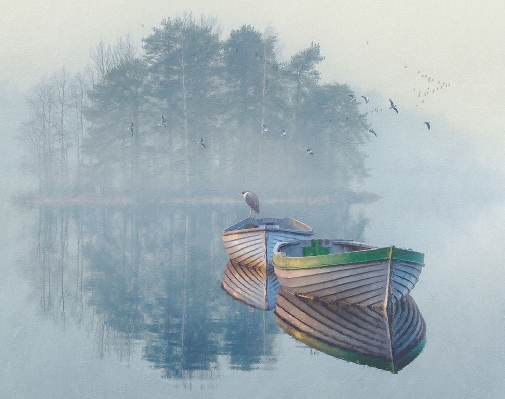 Lonely Lake art print by Steve Hunziker for $57.95 CAD