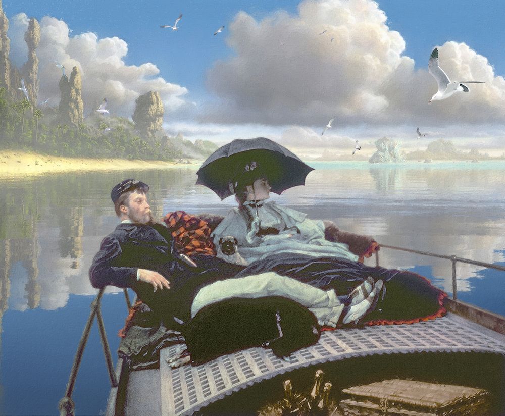 Lofty Relaxers art print by Steve Hunziker for $57.95 CAD