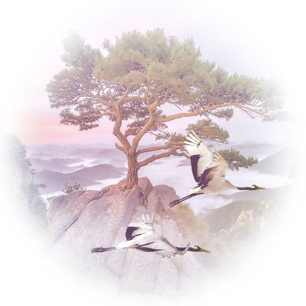Mountain Crane IV art print by Steve Hunziker for $57.95 CAD