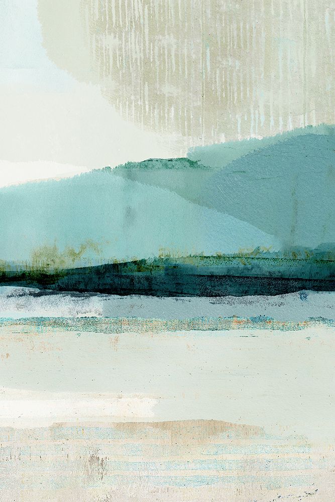Summer Rain I art print by Flora Kouta for $57.95 CAD