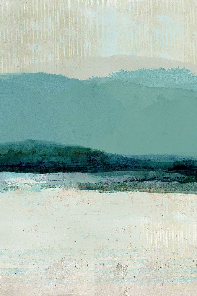 Summer Rain II art print by Flora Kouta for $57.95 CAD