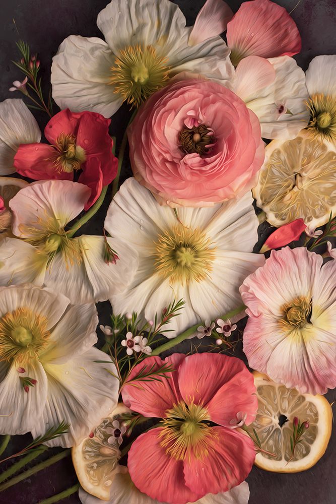 Petals and Zest art print by Leah Maclean for $57.95 CAD