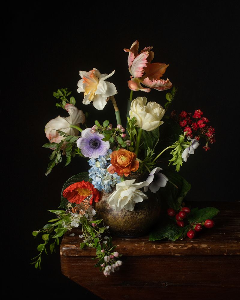 A Bounty of Spring Blooms art print by Leah Maclean for $57.95 CAD