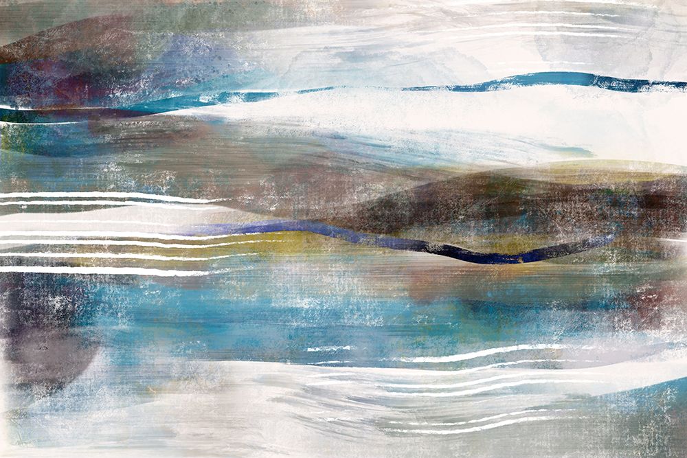 Sea and Sand art print by Delores Naskrent for $57.95 CAD