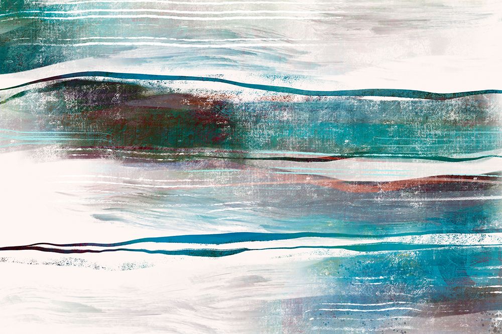 Lapping Waves art print by Delores Naskrent for $57.95 CAD