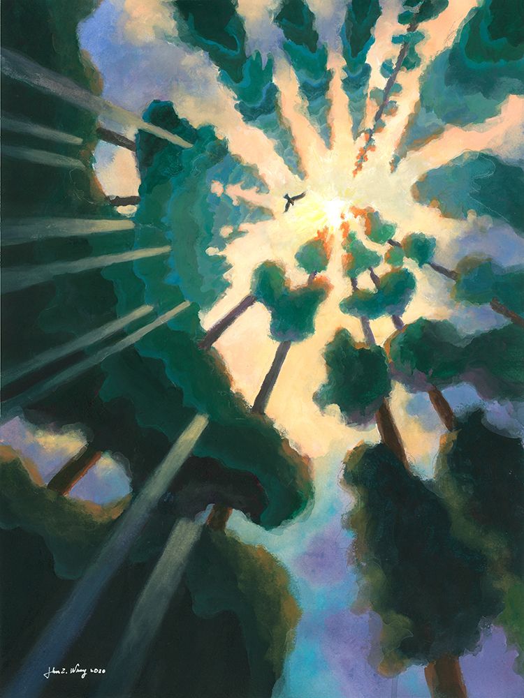 Fantasia of Summer art print by John Wang for $57.95 CAD