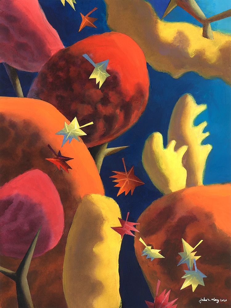 Fantasia of Autumn art print by John Wang for $57.95 CAD