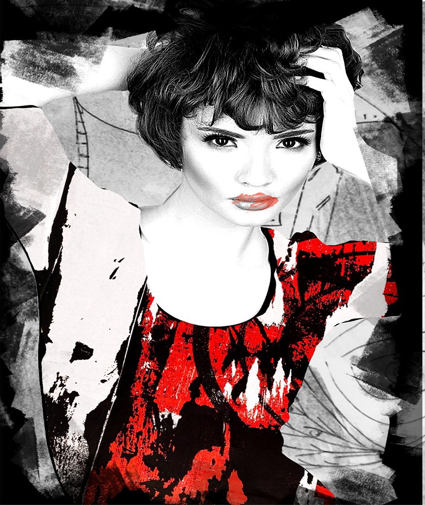 Red Dress II art print by Karen Smith for $57.95 CAD
