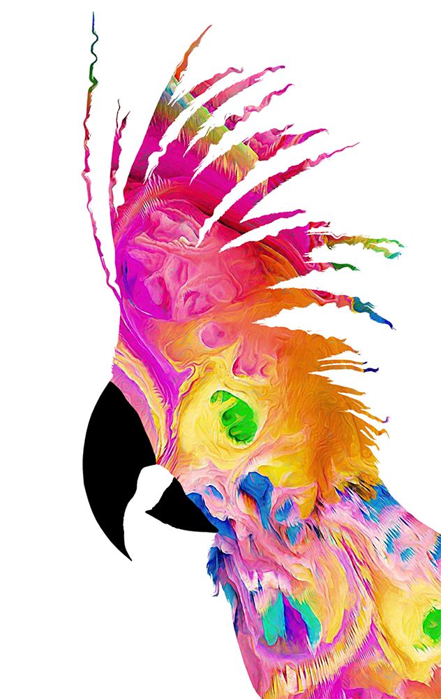Painted Birdy art print by Karen Smith for $57.95 CAD