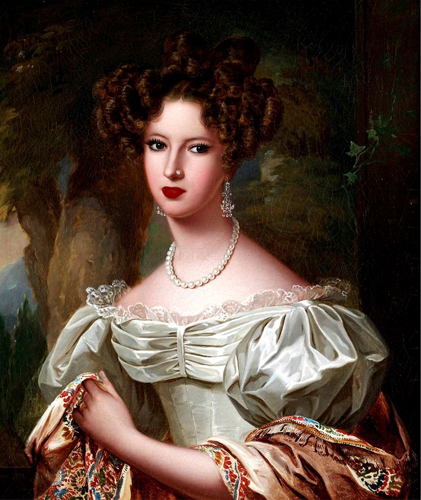 Classic Floozy I art print by Karen Smith for $57.95 CAD