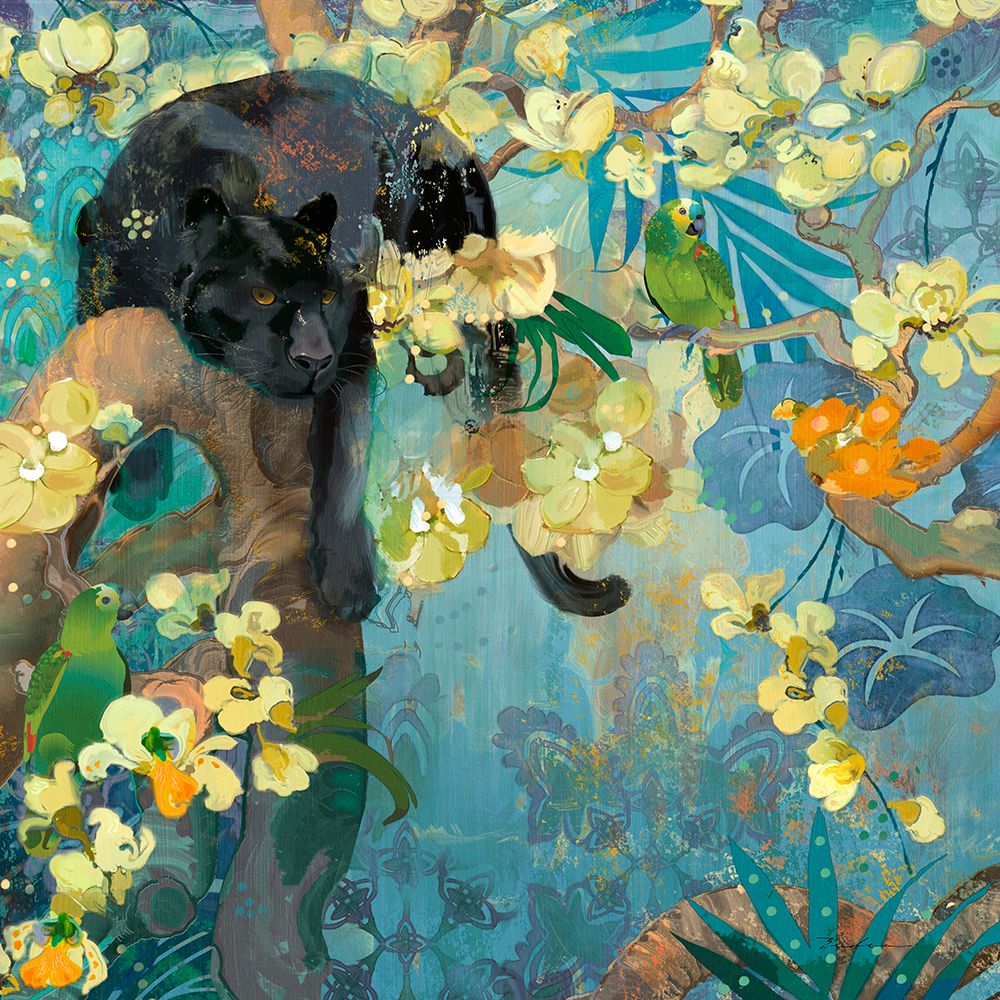 Black Jaguar art print by Evalia Designs for $57.95 CAD