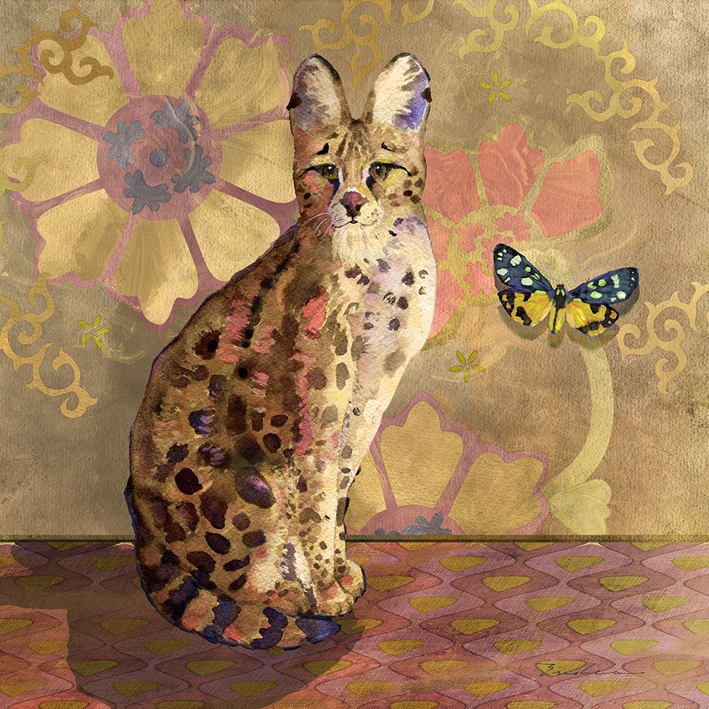 Duchess Bellflower the Cat art print by Evalia Designs for $57.95 CAD