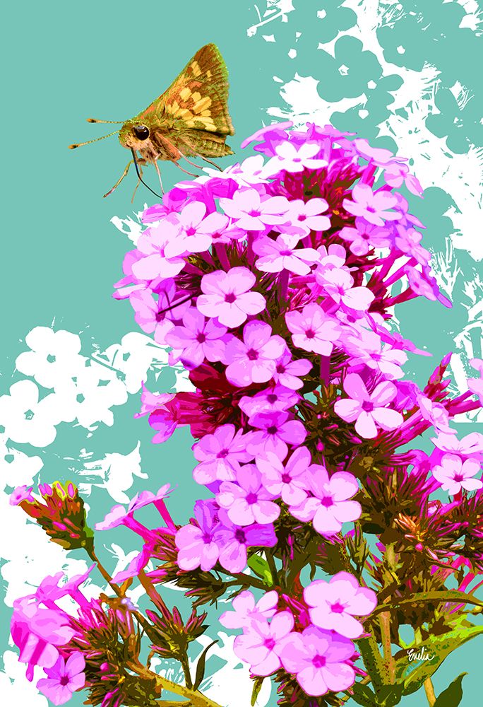 Skipper on Flox art print by Evalia Designs for $57.95 CAD