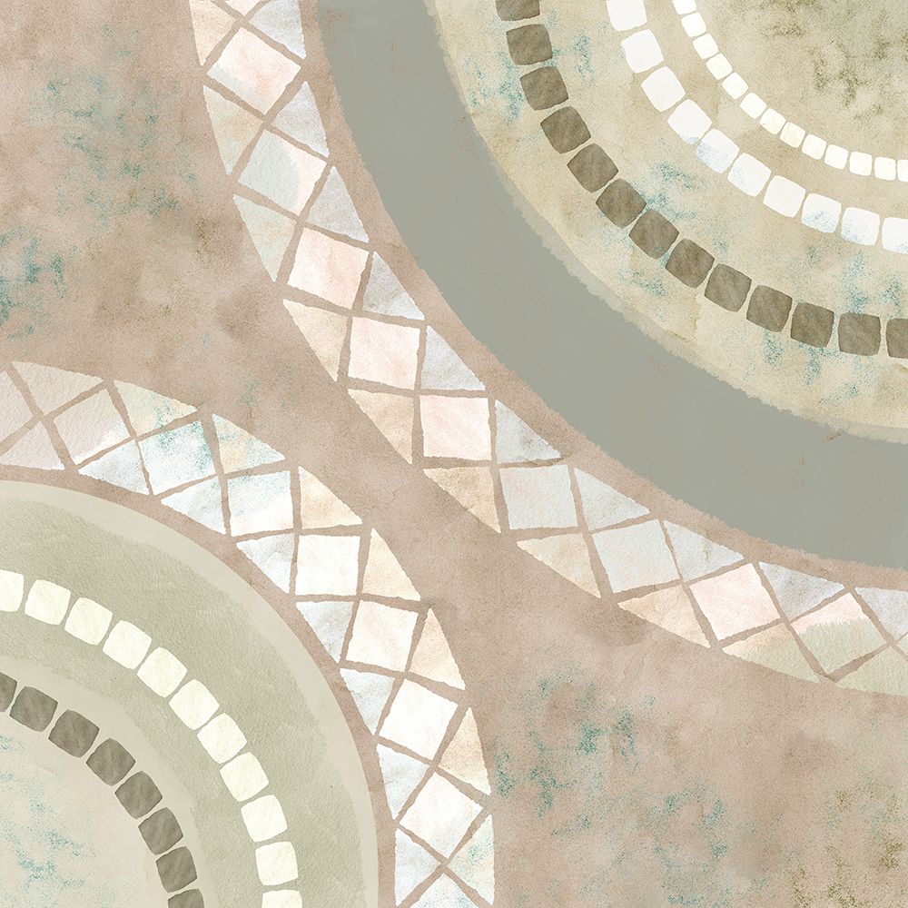 Amalfi Mosaic I art print by Flora Kouta for $57.95 CAD