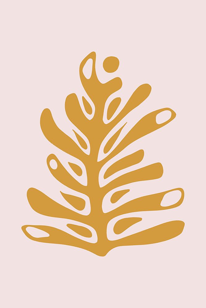 Seventies Leaf II art print by Andrea Haase for $57.95 CAD