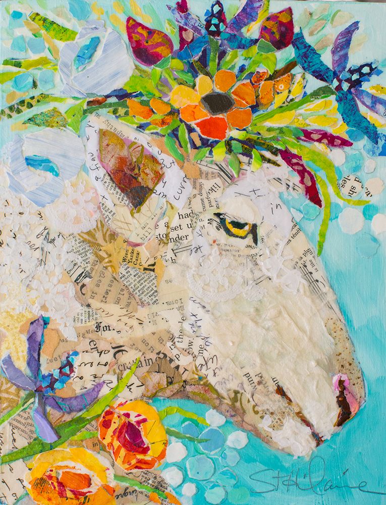 Spring Lamb 17 art print by Elizabeth St Hilaire for $57.95 CAD