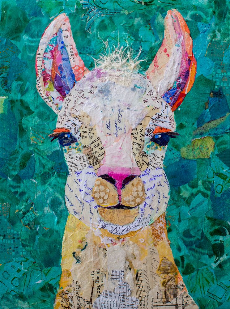 More Llama Drama art print by Elizabeth St Hilaire for $57.95 CAD