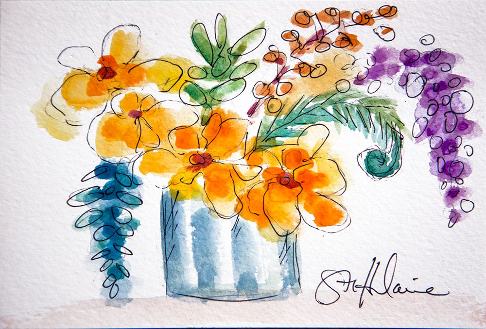 Forget Me Not art print by Elizabeth St Hilaire for $57.95 CAD