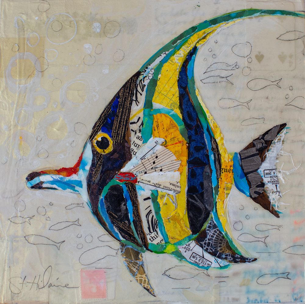 Moorish Idol art print by Elizabeth St Hilaire for $57.95 CAD