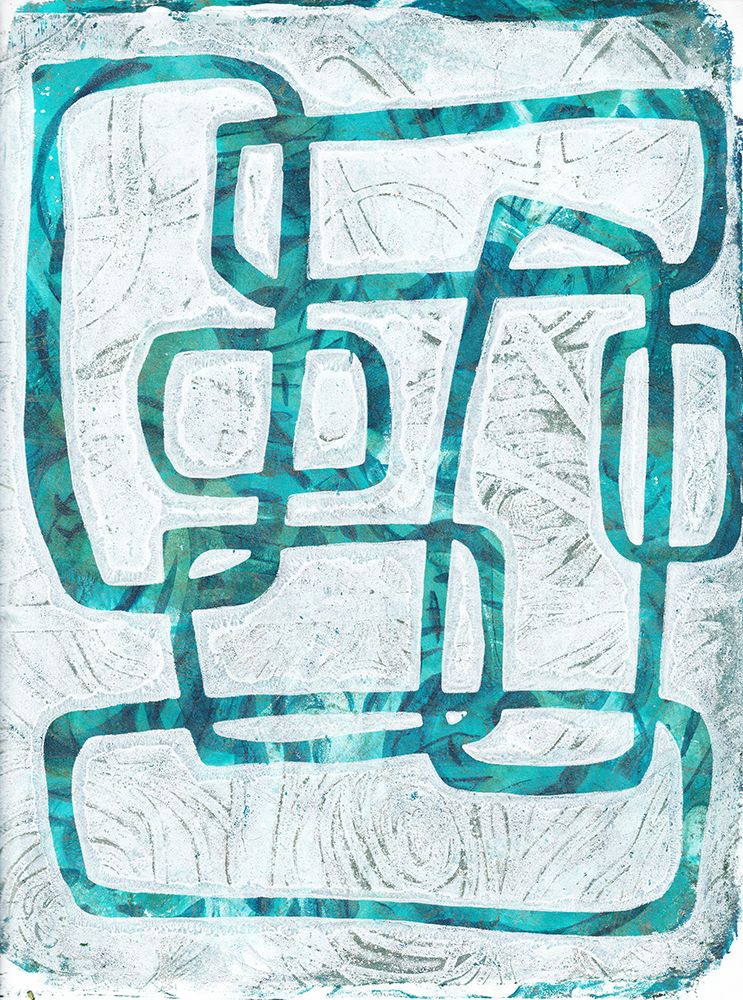 Monoprint I art print by Elizabeth St Hilaire for $57.95 CAD