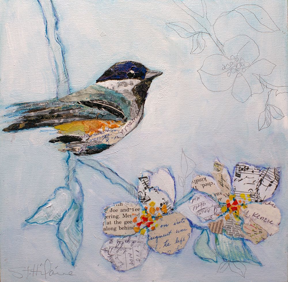 Black Capped Chickadee II art print by Elizabeth St Hilaire for $57.95 CAD