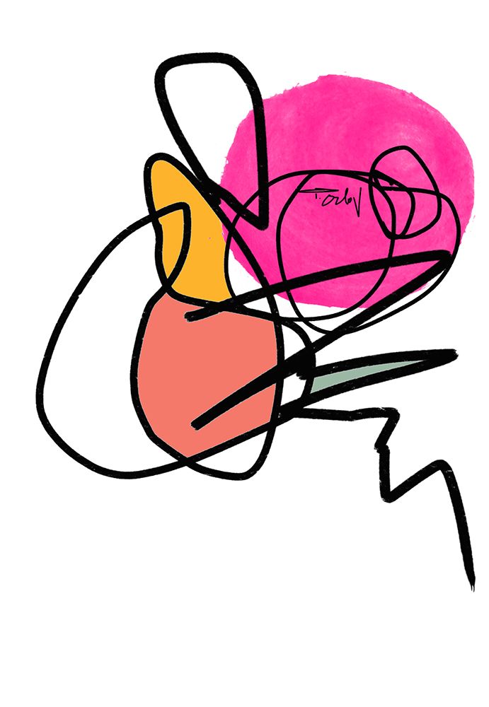 Shapes and Lines III art print by Irena Orlov for $57.95 CAD
