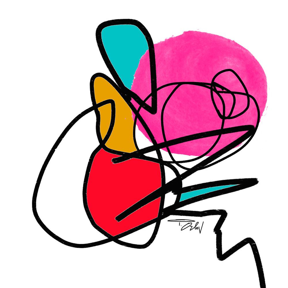 Shapes and Lines IV art print by Irena Orlov for $57.95 CAD