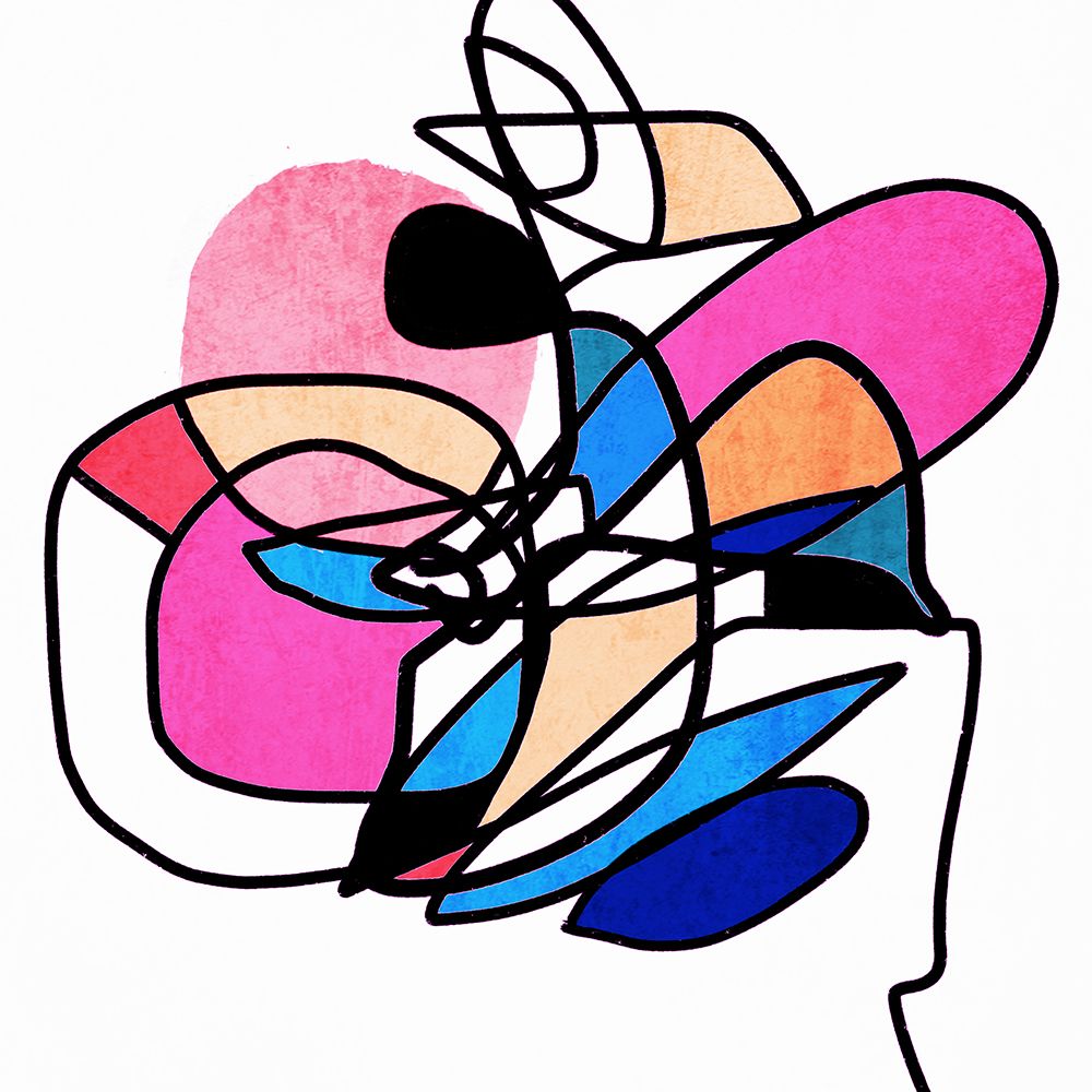 Shapes and Lines V art print by Irena Orlov for $57.95 CAD