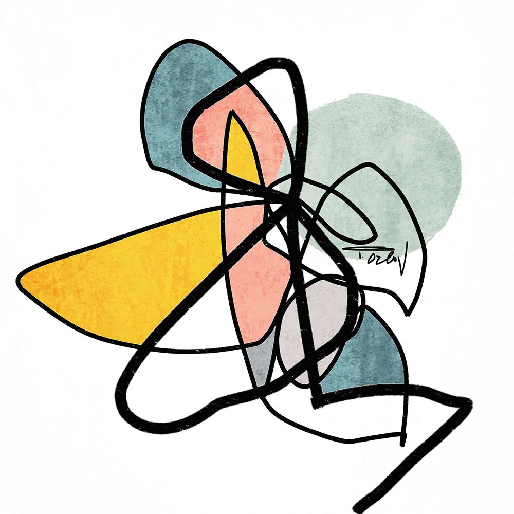 Shapes and Lines VI art print by Irena Orlov for $57.95 CAD