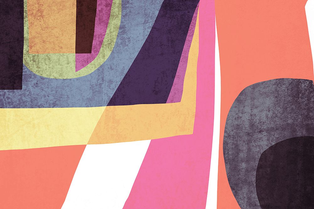 Art Shape Colors design VI art print by Irena Orlov for $57.95 CAD