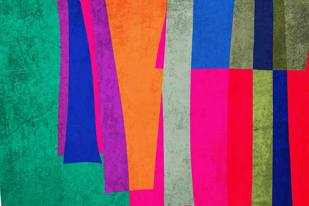 Art Shape Colors design VII art print by Irena Orlov for $57.95 CAD